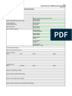 Special Processes: Molding System Assessment