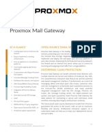 Proxmox Mail Gateway 6.4 Datasheet