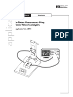 In-Fixture Measurements Using Vector Network Analyzers