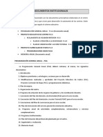 Documentos Institucionales