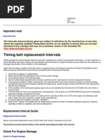 LD23 Timing - Belt Procedure