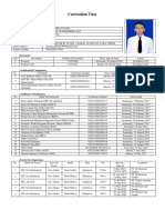 Curriculum Vitae: Personal Data