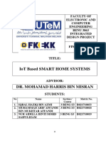 Full Report - IoT Based Smart Home Systems