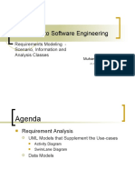 Lecture 13 - Requirements Modeling - Scenario, Information and Analysis Classes