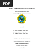 Membuat Judul Jurnal Dengan Literature Searching Strategy