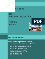 Advertising in Pharmaceutical Industry