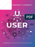 Applying Ux Principles To Contracts: Is For