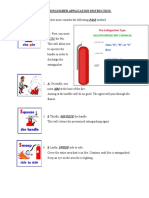 Application of Fire Extinguisher Must Consider The Following PASS Method