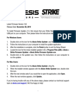 Strike Module - Feature Update Instructions - v1.5