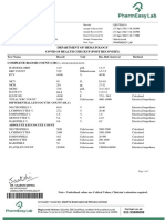 Department of Hematology Covid-19 Health Checkup (Post Recovery)