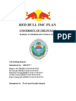 Advertising IMC Plan For Red Bull