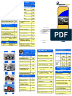 Motor Vehicle Driver's Licence Fees Brochure 20022018