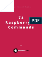 Raspberry Pi Commands Cheat Sheet