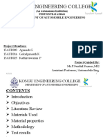 Investigations On Tribological Behavior of Natural Fiber Resin Composite For Brake Pad