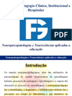 Neuropsicopatologias e Neurociências Aplicadas A Educação