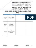 RHH-PR-004 Conformación de Comité de Intervención Frente Al Hostigamiento Sexual