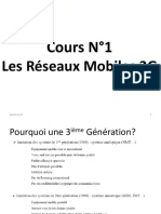 Cours N°1 - Les Réseaux Mobiles 3G - 2021