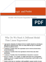 Logit and Probit: Models With Discrete Dependent Variables