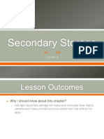 Chapter 4 - Secondary Storage