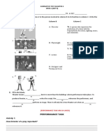 SUMMATIVE TEST QUARTER 4 Mapeh 9 Week 2