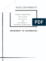 Lectures On Chevalley Groups-Steinberg