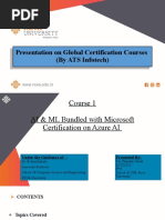 Presentation On Global Certification Courses (By ATS Infotech) Presentation On Global Certification Courses (By ATS Infotech)