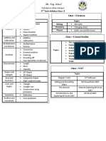 2 Term Syllabus Class - 5 Class - 5 Mathematics: Units Topics Topics Biology Chemistry Physics