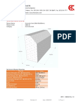 Concrete Curbs Datasheet