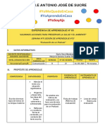 PLANIFICACIÓN DE SESIÓN - SEMANA 11 - Sesión 21 - ANTONIO JOSÉ DE SUCRE