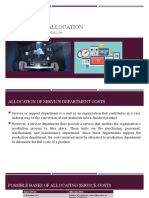 Module 9 Part 1 - Service Cost Allocation