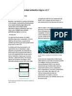 Unidad Aritmética Lógica ALU