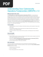 Understanding Cisco Cybersecurity Operations Fundamentals (CBROPS) v1.0