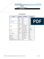 ITNT102 Network Fundamentals I: Assignment