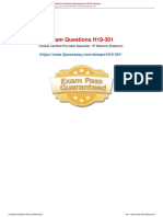 Exam Questions H19-301: Huawei Certified Pre-Sales Specialist - IP Network (Datacom)