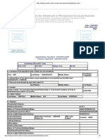 Form 49A Application For Allotment of Permanent Account Number