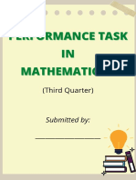 PT Math 9 3rd Quarter