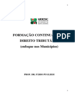 Prof. Dr. Fabio Pugliesi-APOSTILA-Curso de Formação Continuada em Direito Tributário