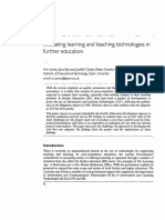 Evaluating Learning and Teaching Technologies in Further Education