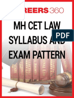 MH CET Law Syllabus and Exam Pattern