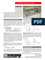 Braking Resistors For Variable Frequency Drives