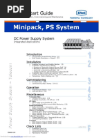 Minipack, PS System: Quick Start Guide