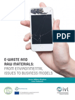 E-Waste and Raw Materials:: From Environmental Issues To Business Models