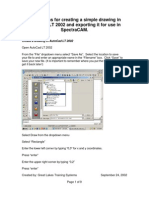 CAD CAM CNC - Instructions