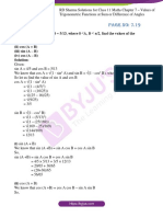 RD Sharma Jan21 Class 11 Maths Solutions Chapter 7