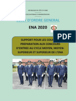 Sujet D'ordre General