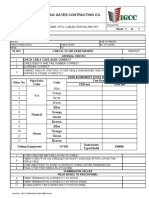 IGCC-OPM-QUA-FMT-0405 Rev.0 - FIBER OPTIC CABLES TESTING REPORT