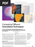 Comparing Different: Granulation Techniques