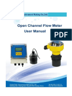 YANTAL Maso HOLYKELL Open Channel Flow Meter User Manual