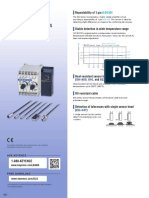 High Accuracy Positioning Sensors: EG Series