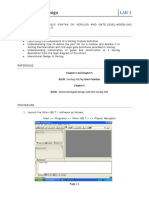 Digital System Design: Introduction To Basic Syntax of Verilog and Gate-Level-Modeling Using Xilinx Ise Tools Objectives